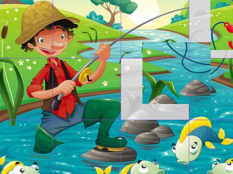 Παιδικό παζλ κινουμένων σχεδίων