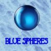 blue spheres