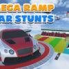 extreme mega ramp car stunts