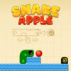 snake and apple
